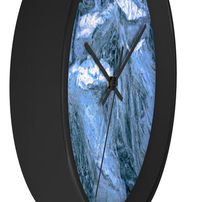 "Frozen Labyrinth" - The Alien Wall Clock