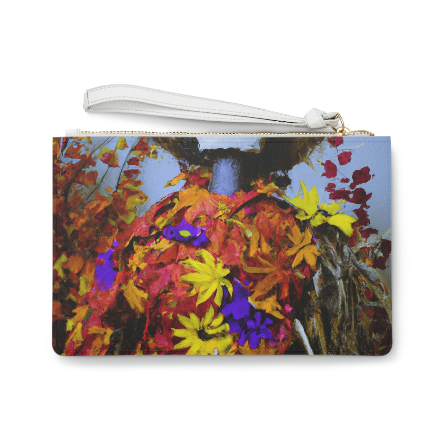 "Autumn Scarecrow Blues" - Die Alien Clutch Bag