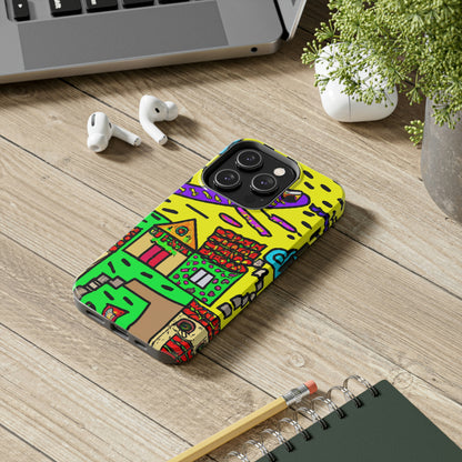 "A Slumbering Village of the Soaring Dragon" - The Alien Tough Phone Cases