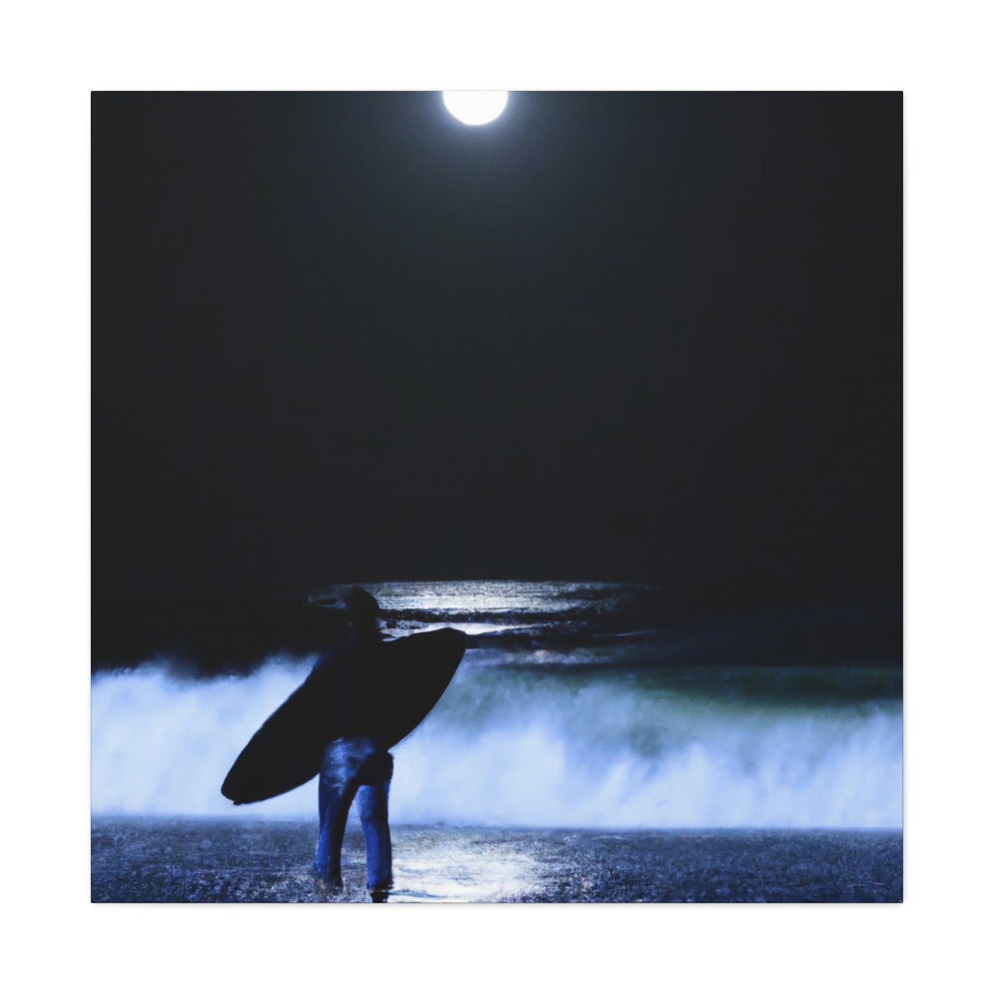 Moonlit Surfing Revelations - The Alien Canva