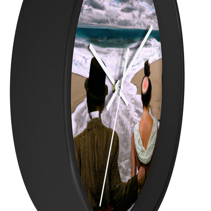 Sea-Swept Romance - The Alien Wall Clock