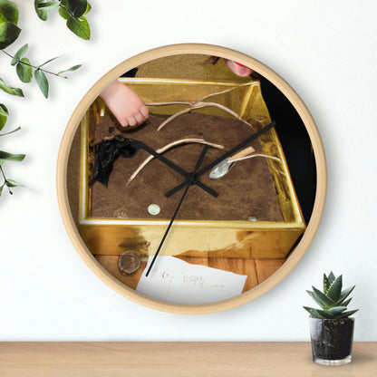 "Treasure Hunt Adventures!" - The Alien Wall Clock