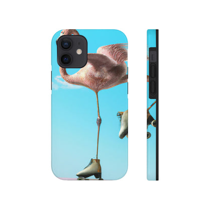 "Flamingo Skates!" - The Alien Tough Phone Cases