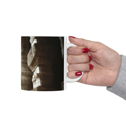 "The Temple of Hidden Secrets" - The Alien Ceramic Mug 11 oz