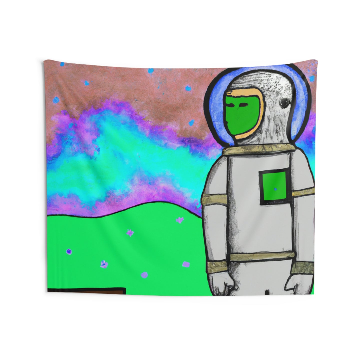 "Alone in the Alien Sky" - The Alien Wall Tapestries