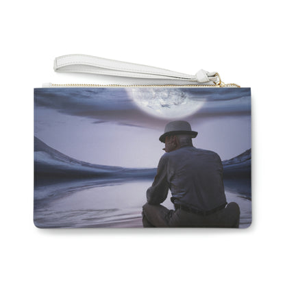 Moonlight Reflections on a Quiet Lake - The Alien Clutch Bag