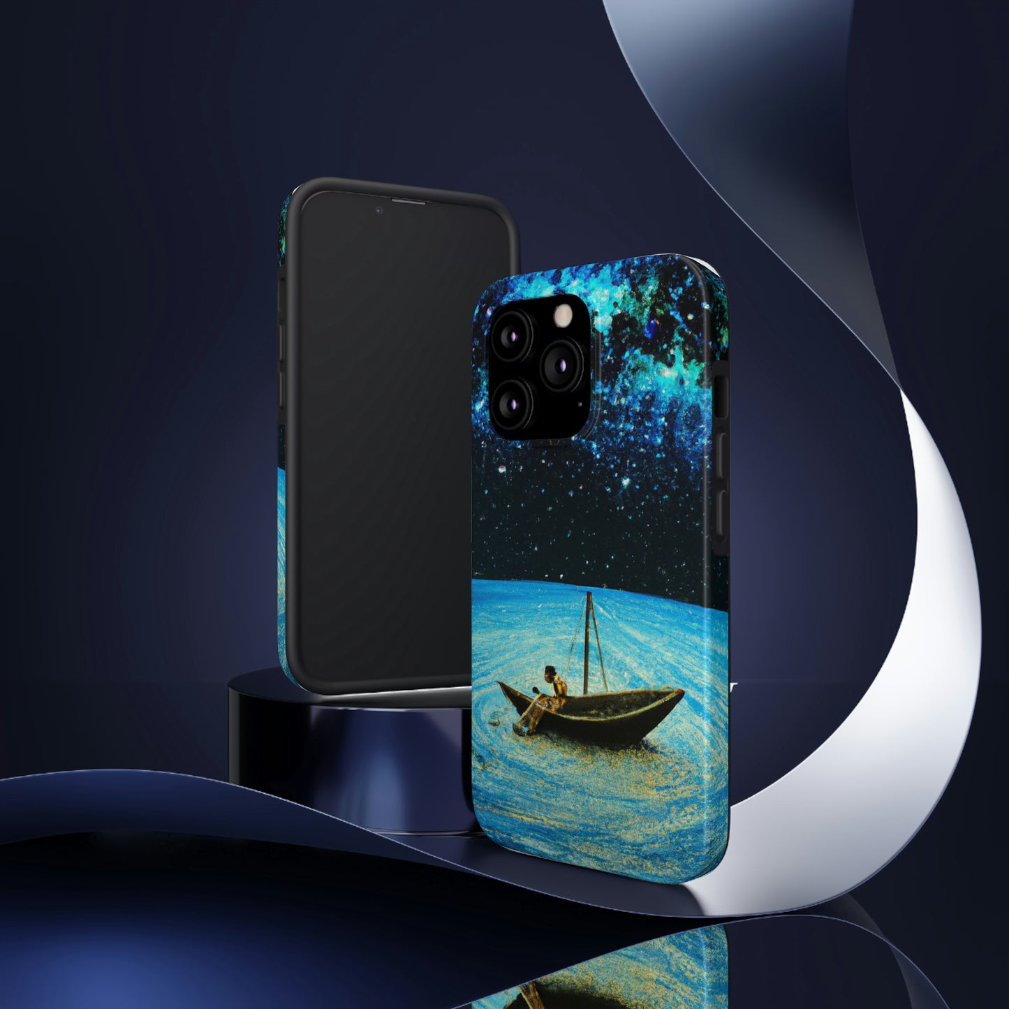 "Eine Reise des Sternenlichts". - Die Alien Tough Phone Cases