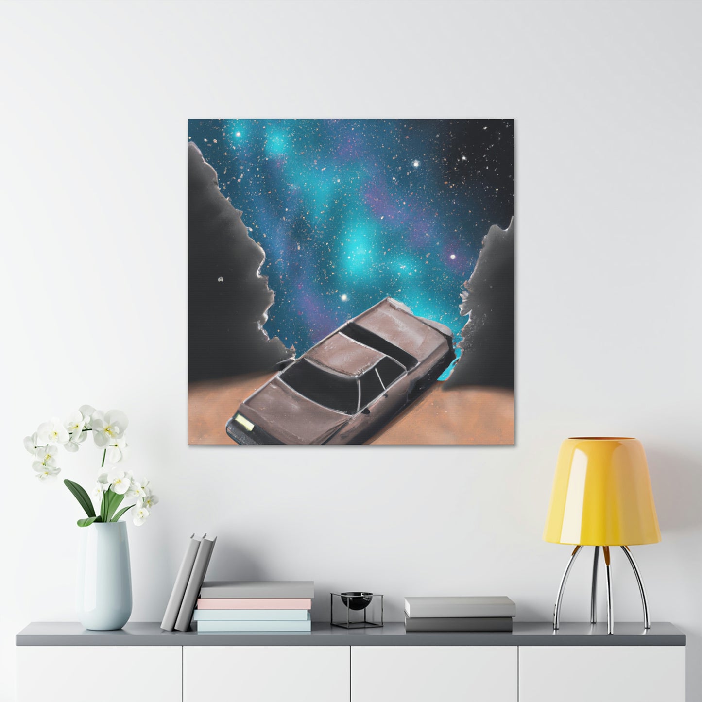 "A Universe Apart: The Lost Car" - The Alien Canva