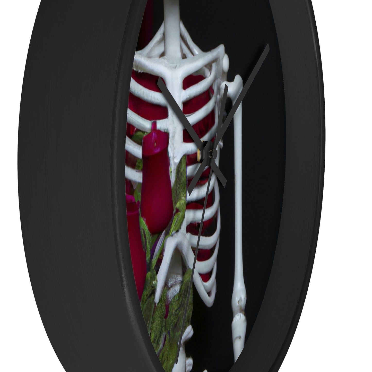 "The Skeletal Romantic" - The Alien Wall Clock