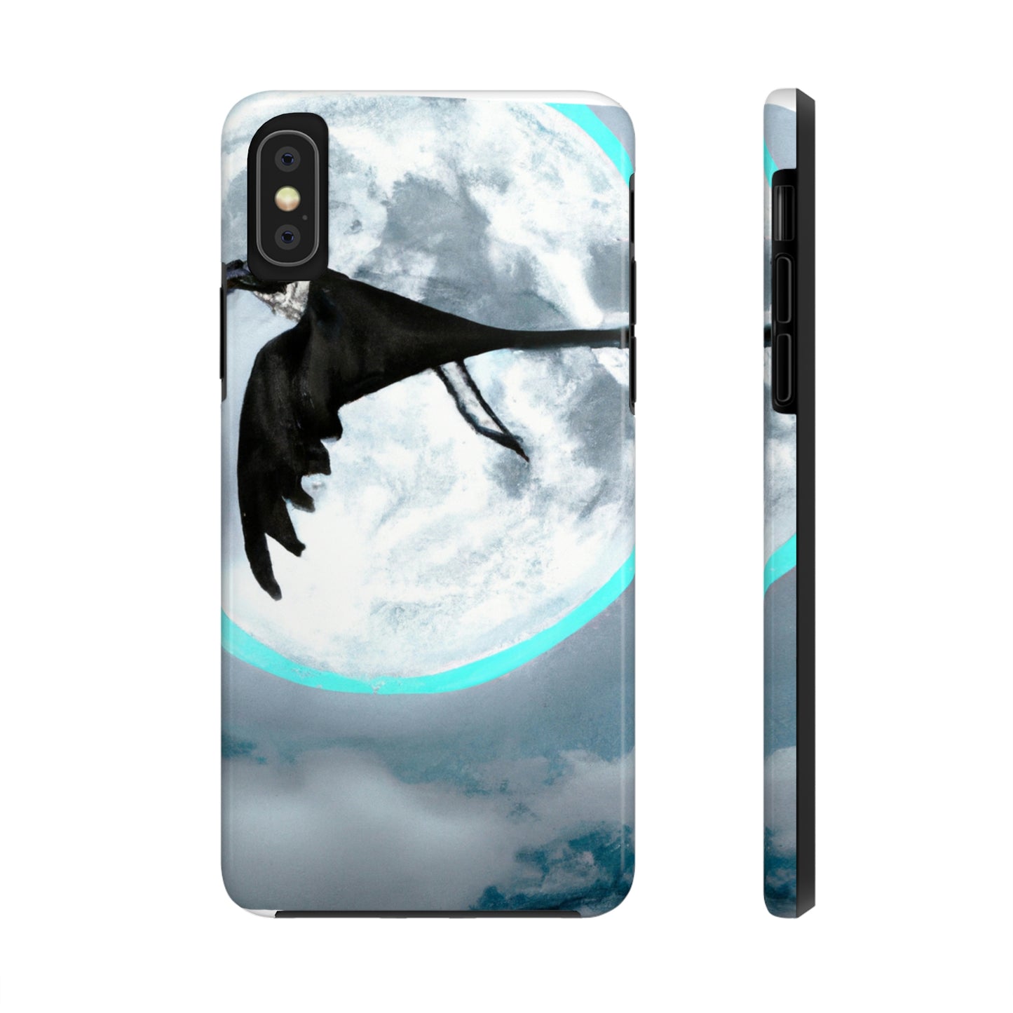 "Lunar Plunge" - Die Alien Tough Phone Cases