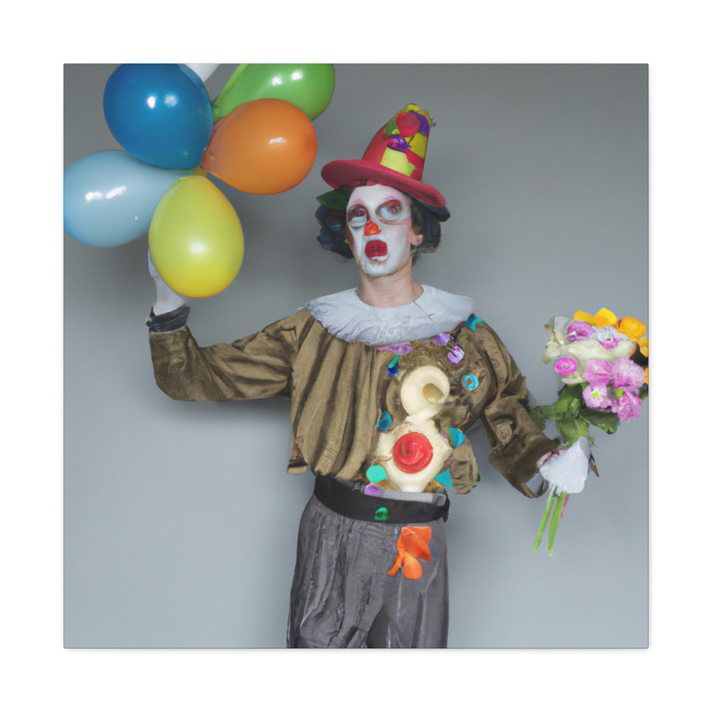 "Clowning Around with Balloons" - The Alien Canva