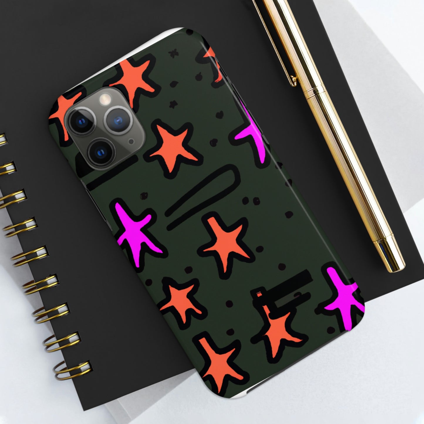 "Abandoned in the Glittering Night Sky" - The Alien Tough Phone Cases