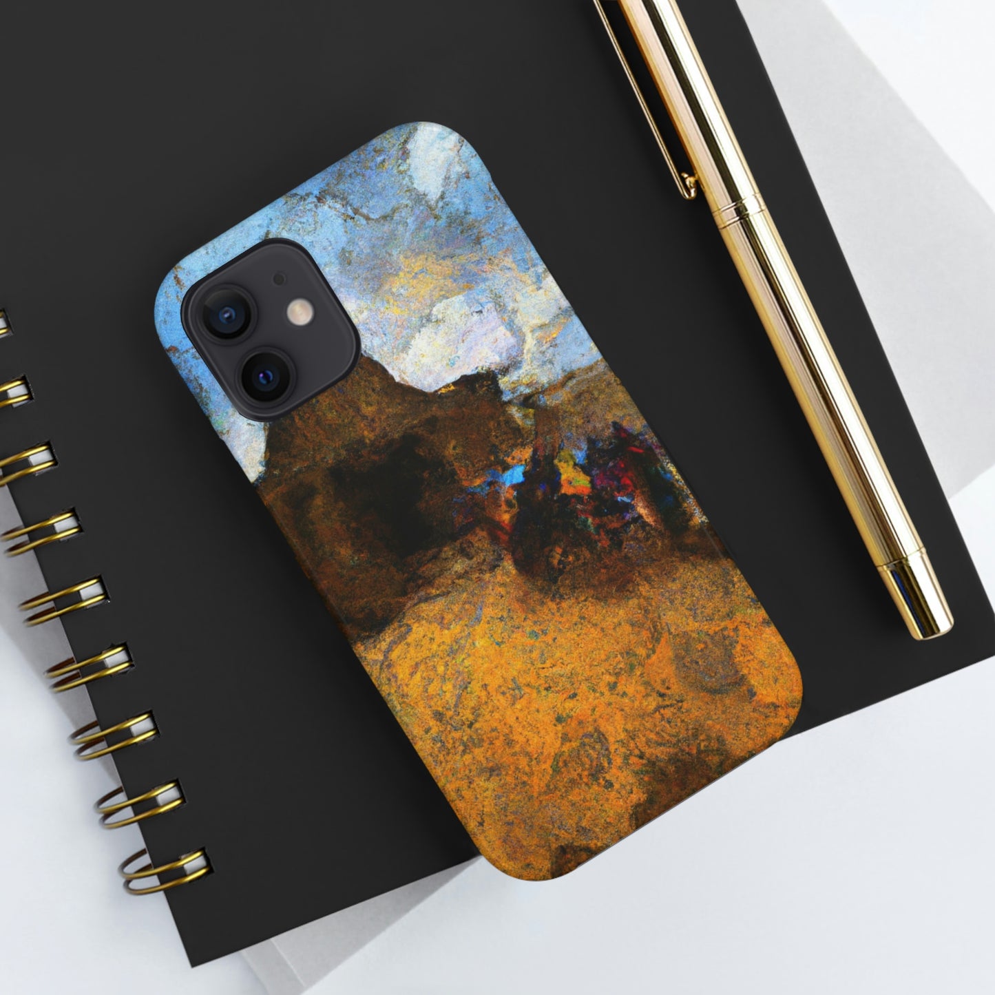 "Dusty Pilgrims at the Forgotten Shrine" - The Alien Tough Phone Cases