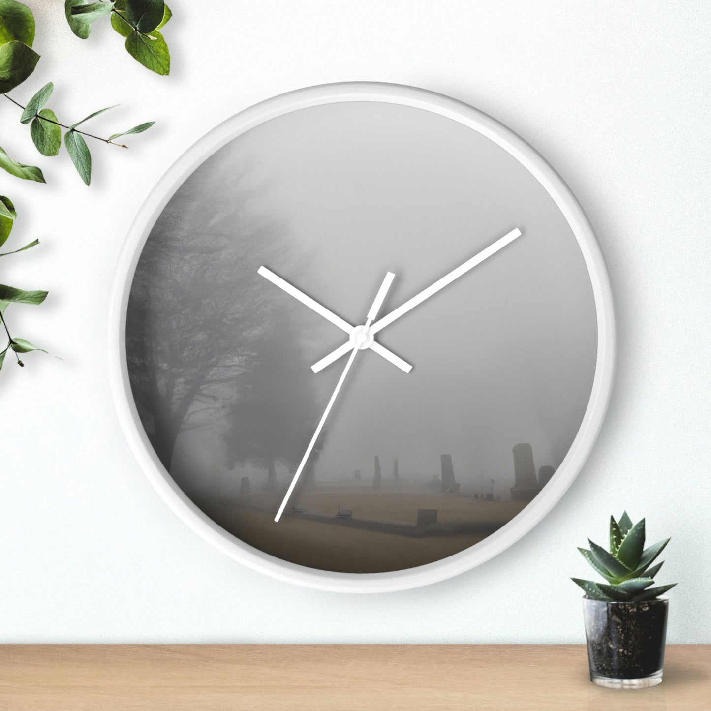 "The Whisper of the Tombstones" - The Alien Wall Clock