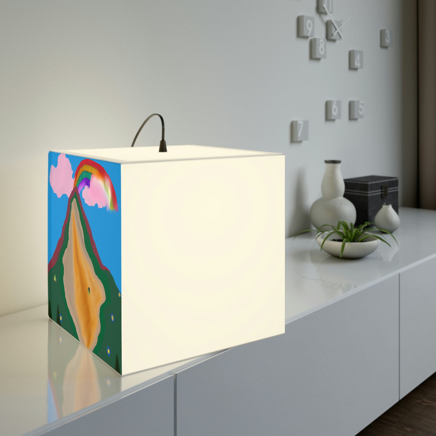 "A Ray of Hope" - The Alien Light Cube Lamp