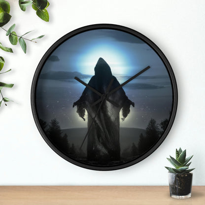 "The Shadow of the Moonlit Night" - The Alien Wall Clock