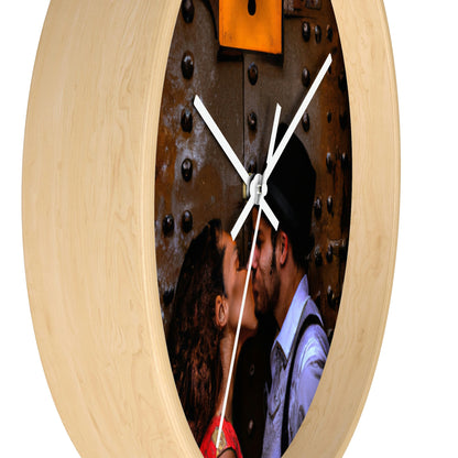 The Kissing Portal - The Alien Wall Clock