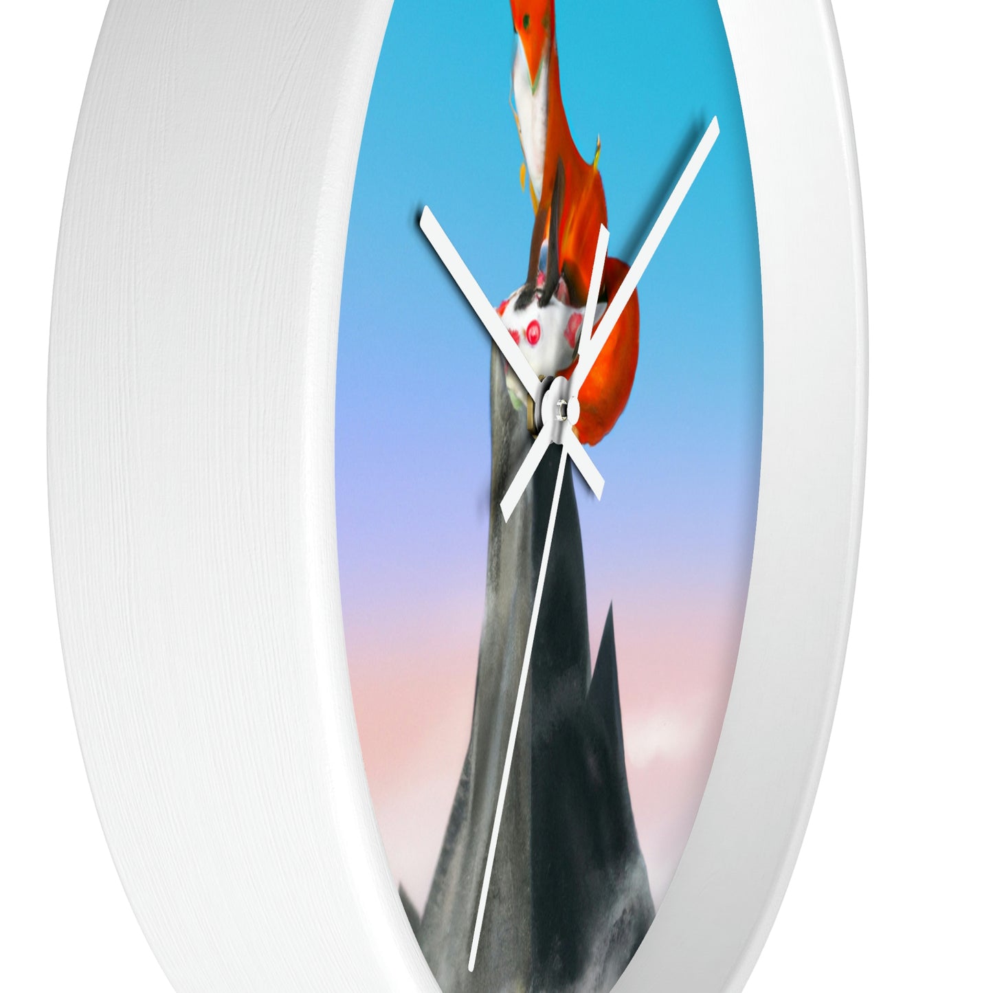 The Fox That Peaketh on the Mountain - The Alien Wall Clock