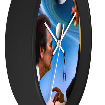 "A Chance Encounter Between Fateful Strangers" - The Alien Wall Clock