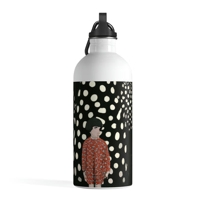 Staring Into The Night Woods - The Alien Stainless Steel Water Bottle