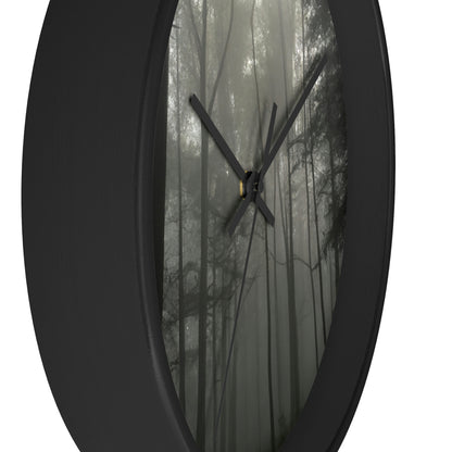 "The Silent Woods of Fog" - The Alien Wall Clock