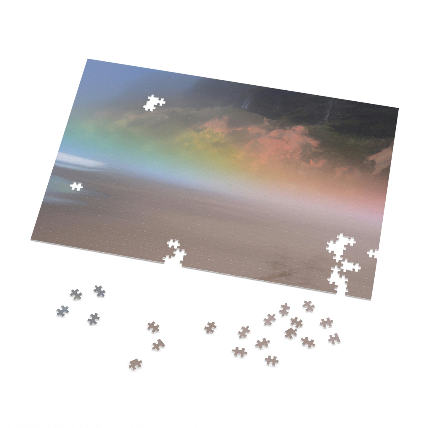 "A Painted Reflection of Solitude" - The Alien Jigsaw Puzzle