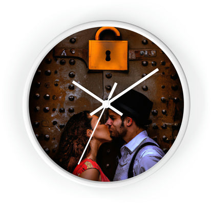 The Kissing Portal - The Alien Wall Clock