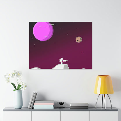 "A Moon Odyssey: Exploring Another World" - The Alien Canva