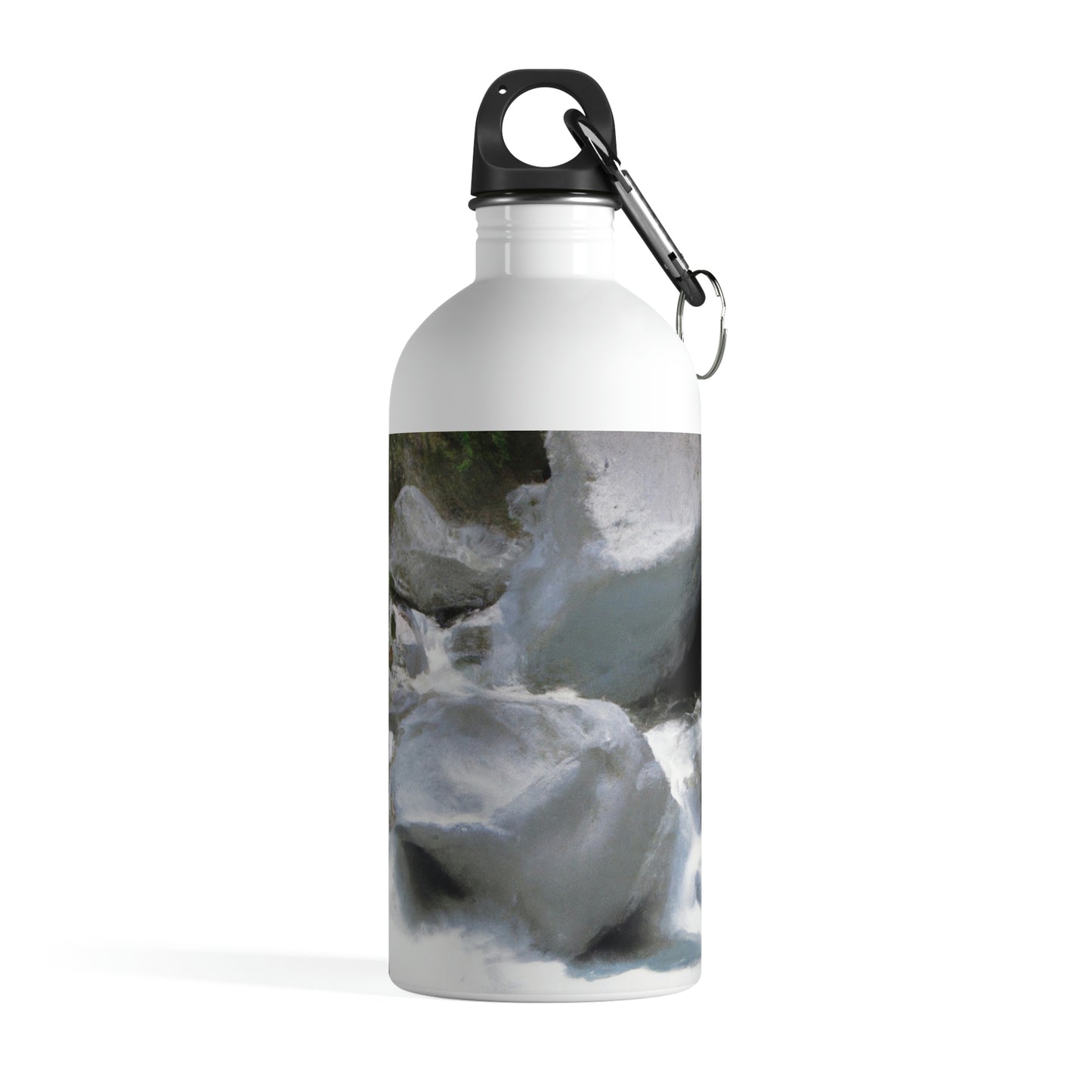 "Canyon Chaos: The Rockslide Race" - The Alien Stainless Steel Water Bottle