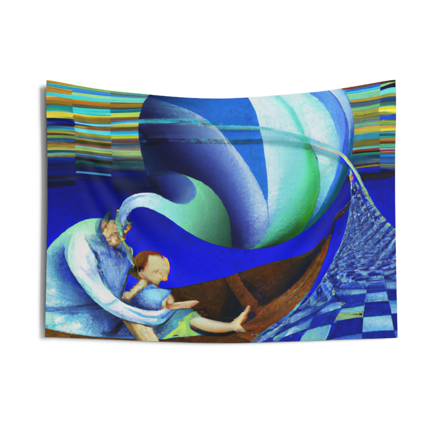 "Drifting: A Father and Son's Voyage Through Life" - The Alien Wall Tapestries