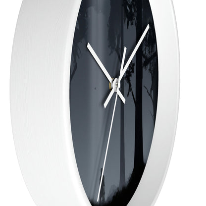 Lost in the Moonlight Forest. - The Alien Wall Clock