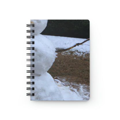 "The Frosty Snowcone Snowman" - The Alien Spiral Bound Journal