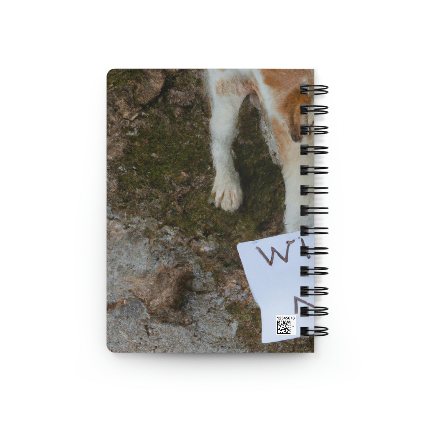 "A Heartbreaking Search: The Lost Dog's Plea for Reunion" - The Alien Spiral Bound Journal