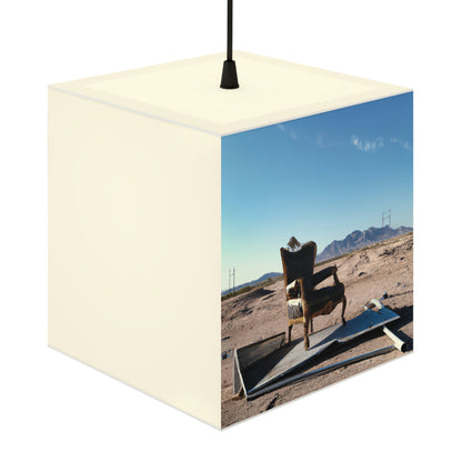 "The Forgotten Throne of the Desert" - The Alien Light Cube Lamp