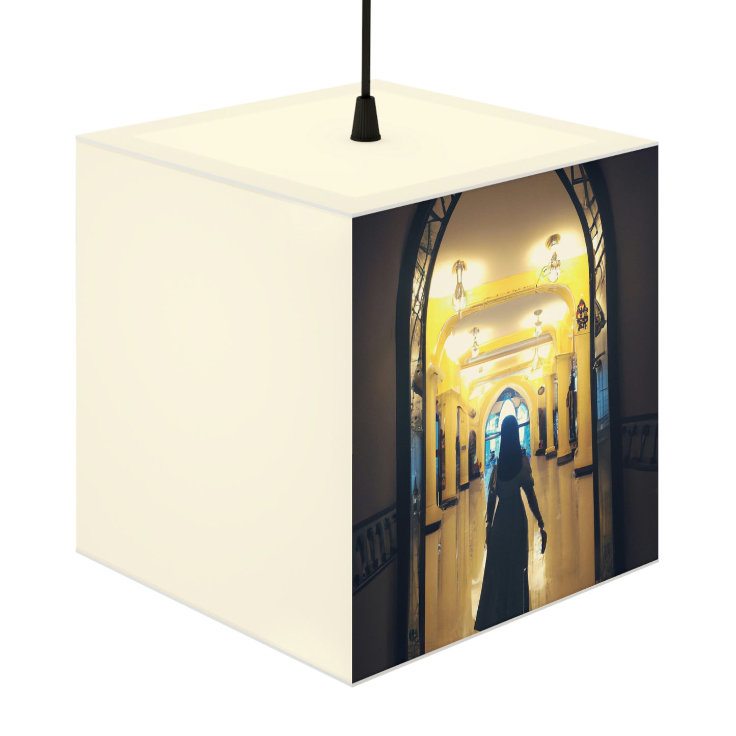 "Escape From the Enchanted Palace" - The Alien Light Cube Lamp