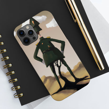 "Courage Against Despair: A Soldier's Triumph" - The Alien Tough Phone Cases