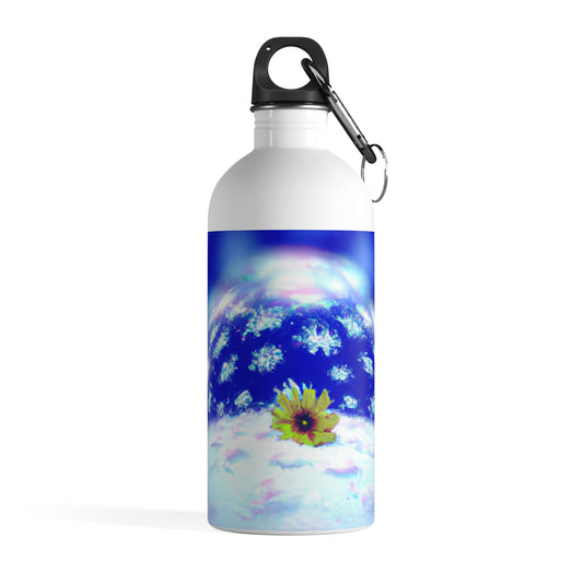 "A Petal in a Winter Wonderland" - The Alien Stainless Steel Water Bottle