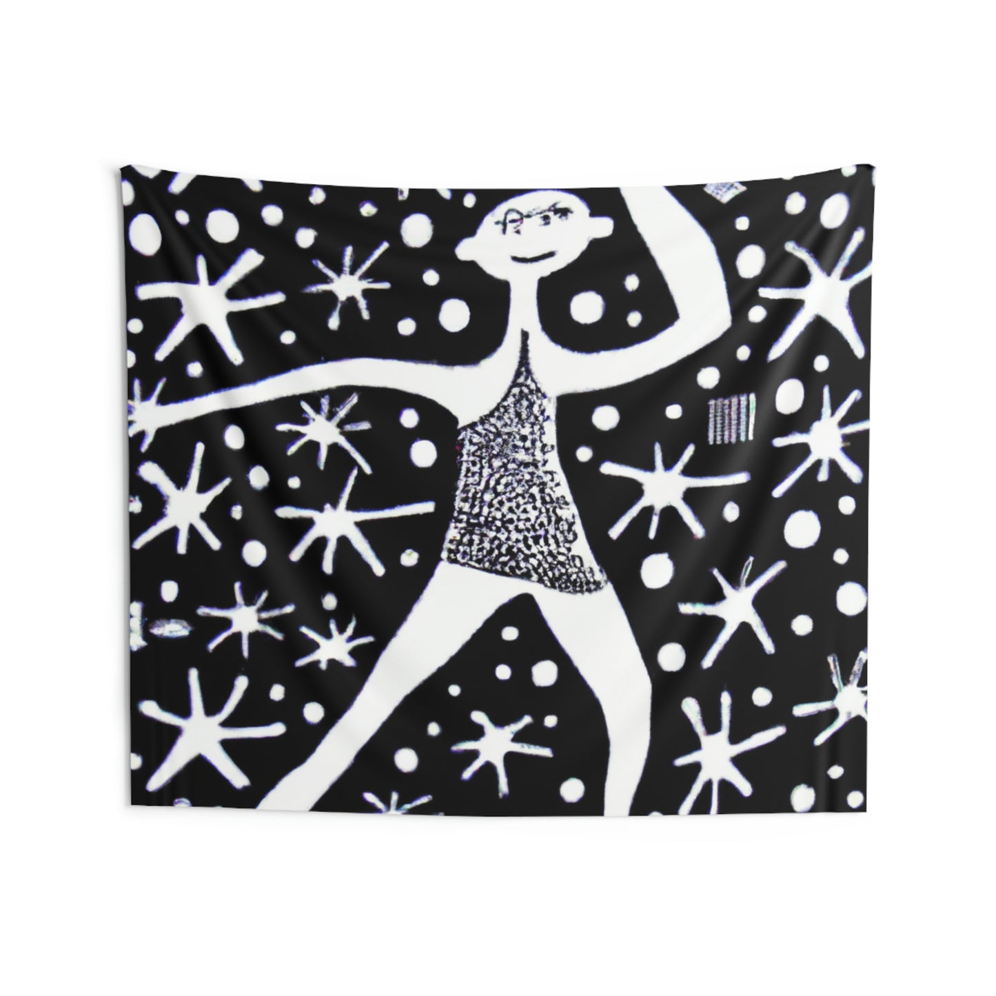 "Dancing Among the Galactic Light" - The Alien Wall Tapestries