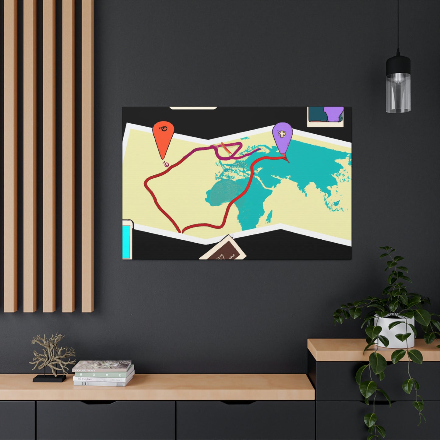 Mila Cartographer - Canvas