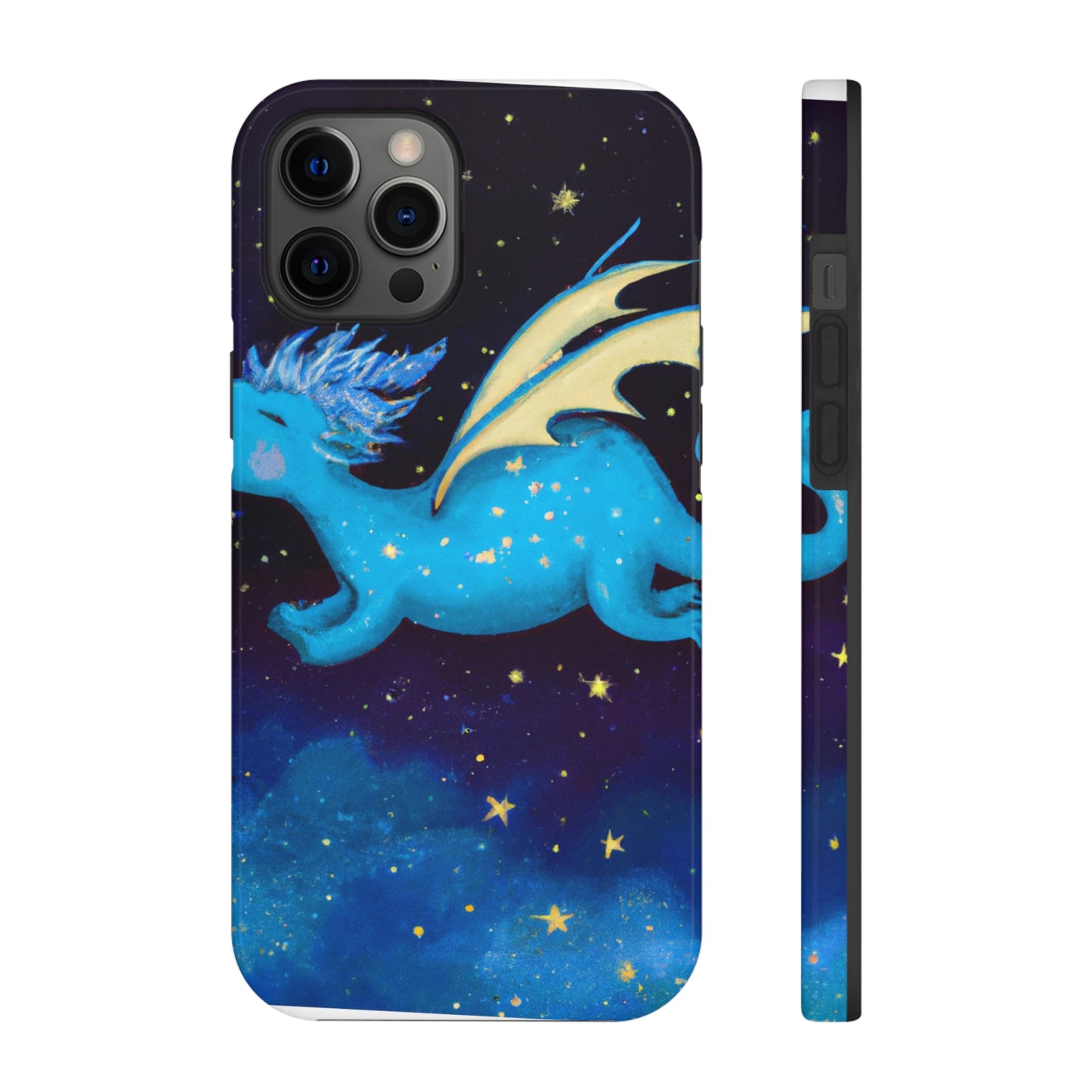 "Drifting Among the Stars: The Story of a Baby Dragon" - The Alien Tough Phone Cases