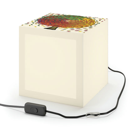 "Autumnal Whirl" - The Alien Light Cube Lamp