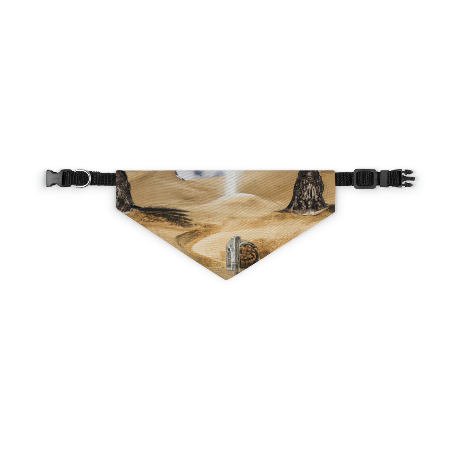 The Mirage of the Desert Sands - The Alien Pet Bandana Collar