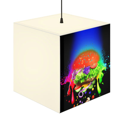 "Burger Rainbow" - The Alien Light Cube Lamp