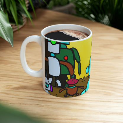 "A Spectrum of Enslaved Machines" - The Alien Ceramic Mug 11 oz