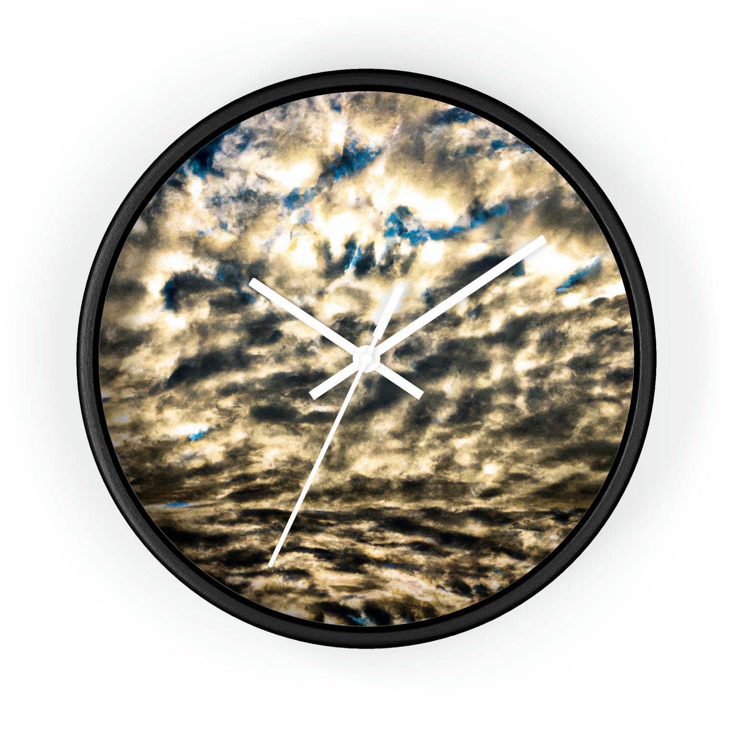 "Un reflejo de Celestial Mirage". - El reloj de pared alienígena