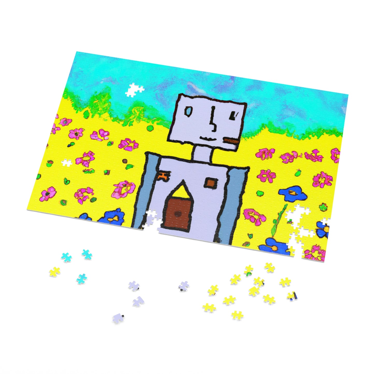 "A Small Miracle in a Sea of Flowers" - The Alien Jigsaw Puzzle