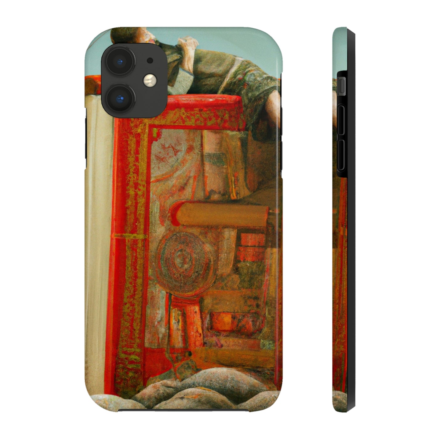 "Cradled by Knowledge" - Die Alien Tough Phone Cases