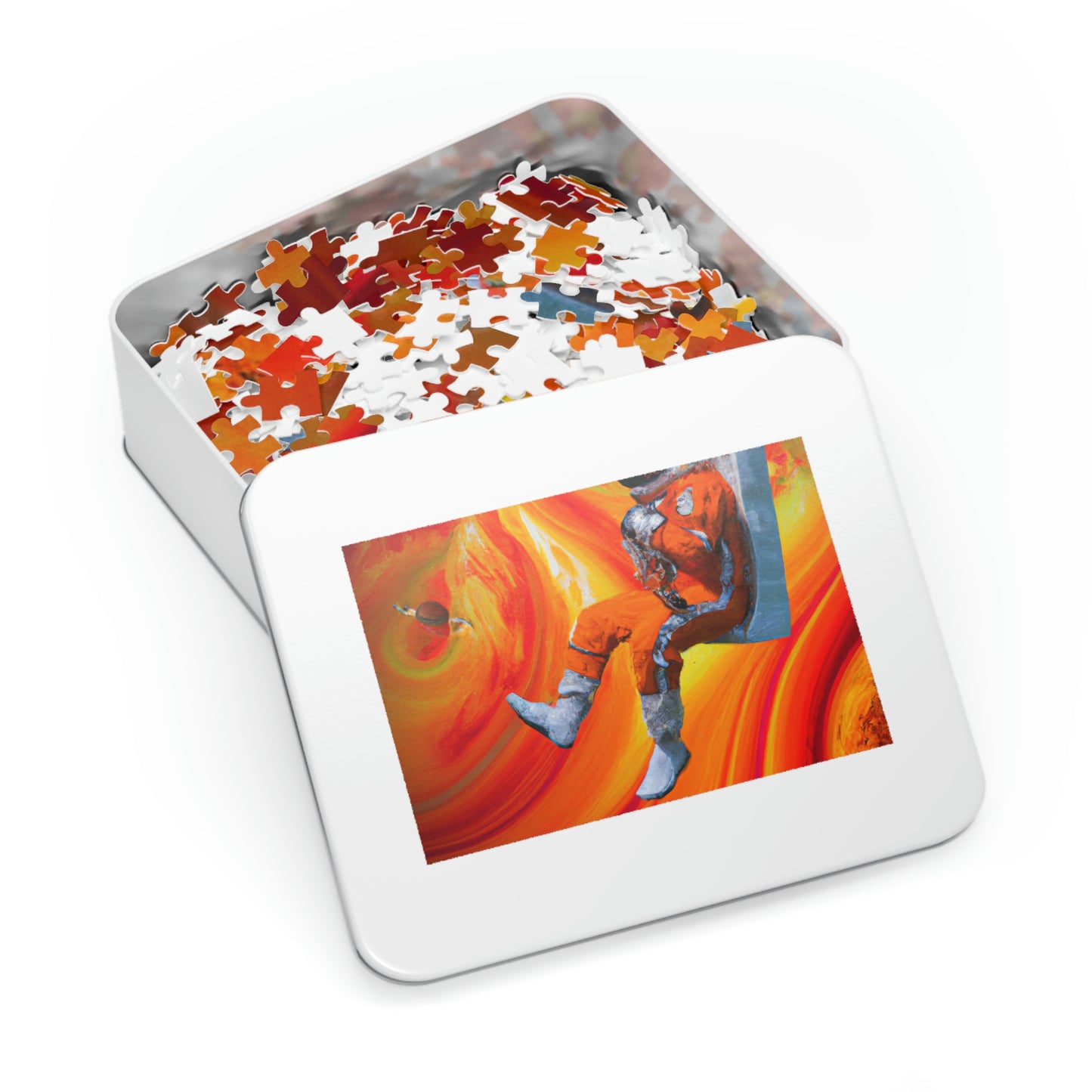 "Reise in die Burning Orange Galaxy" - Das Alien-Puzzle