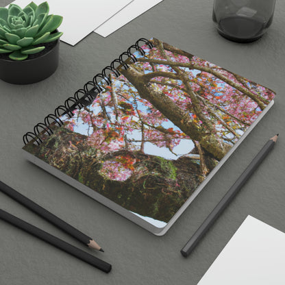 "A Blossoming Reflection" - The Alien Spiral Bound Journal