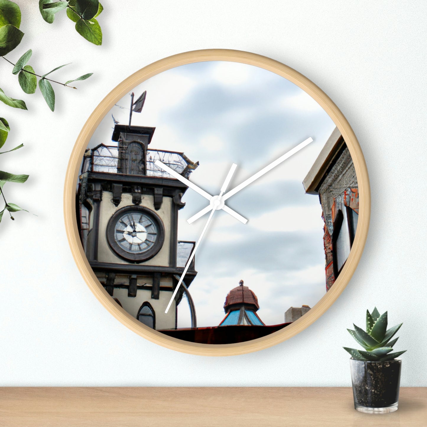 The Clocktower's Shadow - The Alien Wall Clock